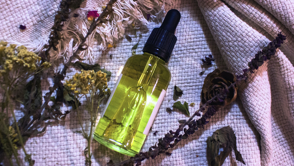 Spring body oil