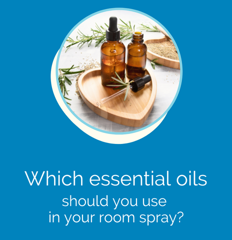 Which essential oils are best for DIY room sprays?