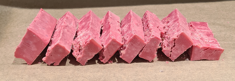 Pink himalayan salt soap bars