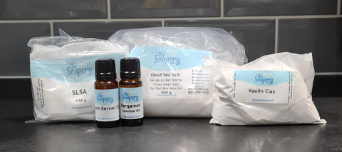 Dead sea salt body scrub ingredients