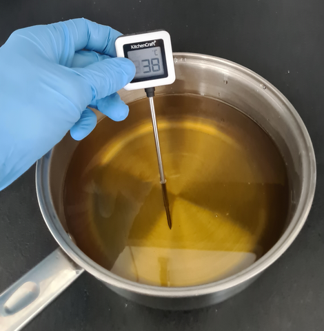 Testing oil temperature