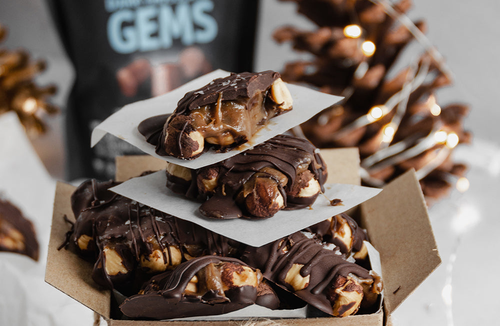 Hu Dark Chocolate Paleo Toasted Hazelnut Caramel Turtles