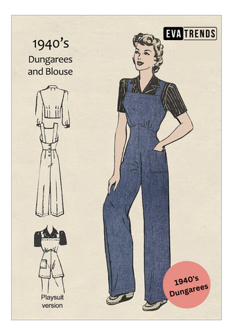 1940s dungarees