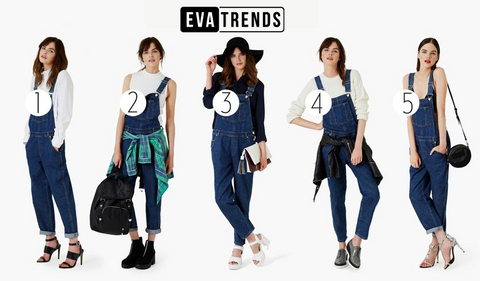 Different ways of Overall Dungarees