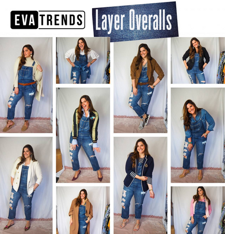 layer overalls dungarees