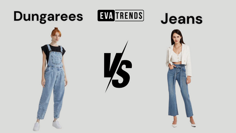 Difference Between Dungarees and Jeans