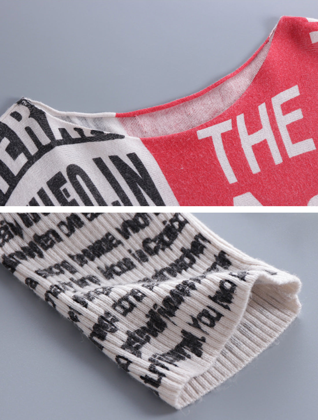 The Party Over Sweater Top Details 1