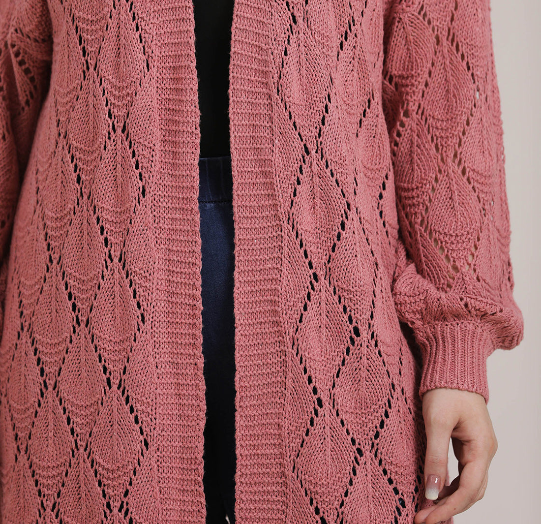 Winter Breeze Midi Cardigan Details 2