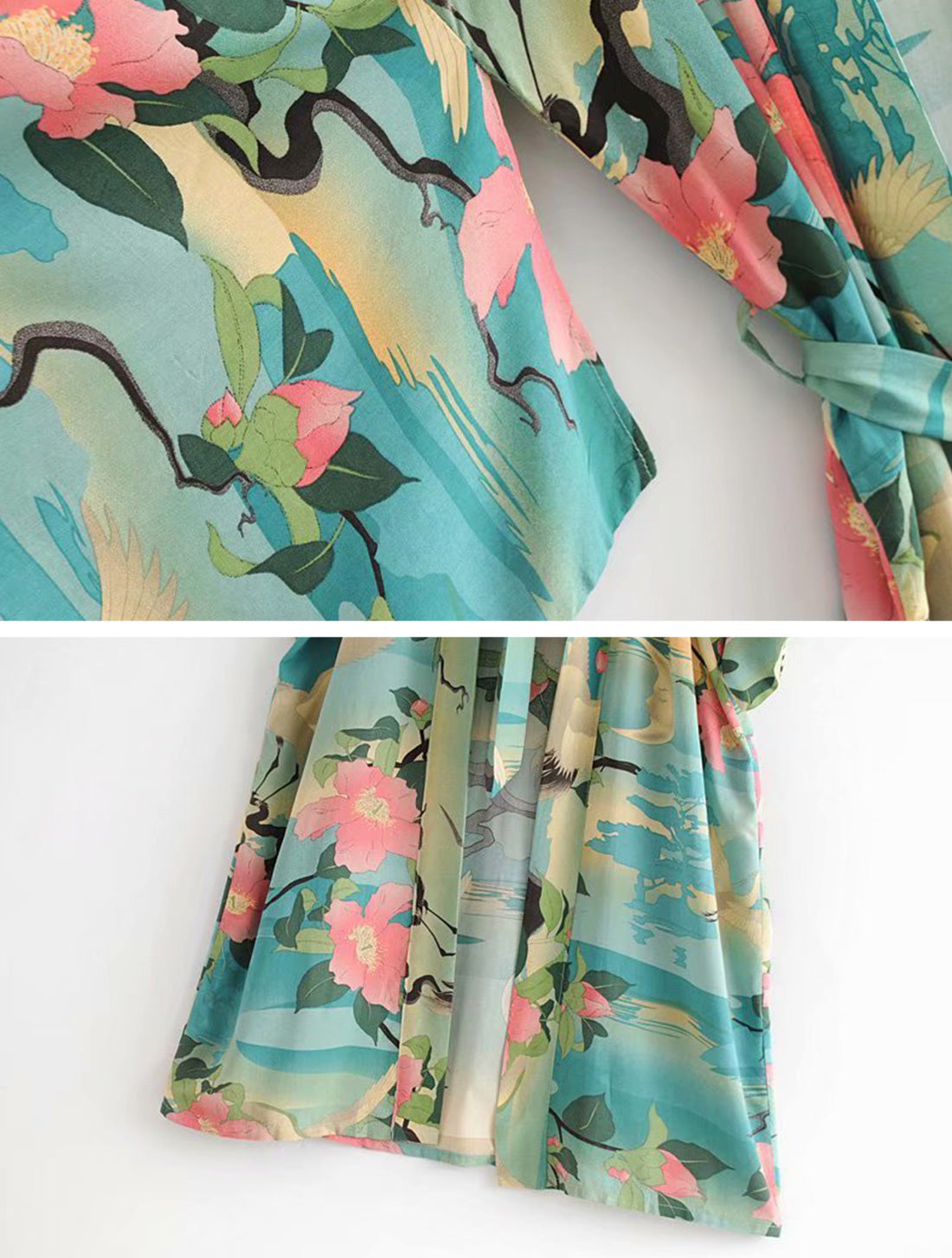 Torn Apart Kimono Robe Details 2