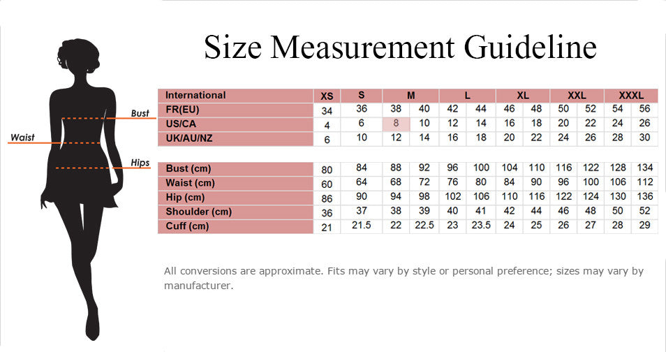 Size Measurement Guideline
