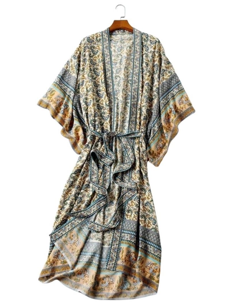 Pebble Beach Gown Robe Kimono - | Evatrends - Eva Trends