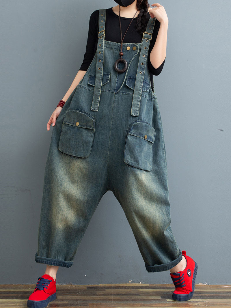 Because Of You Overall Dungarees - | Evatrends - Eva Trends