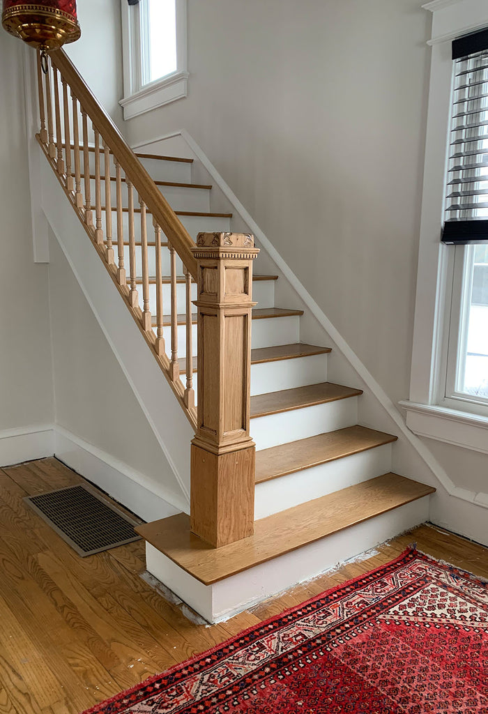 Staircase refinished