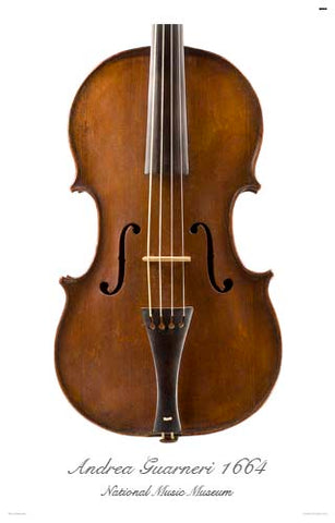 Photo of Andrea Guarneri tenor viola, 1664