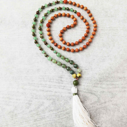 Grounding Mala Meditation Beads – Mystic Mala