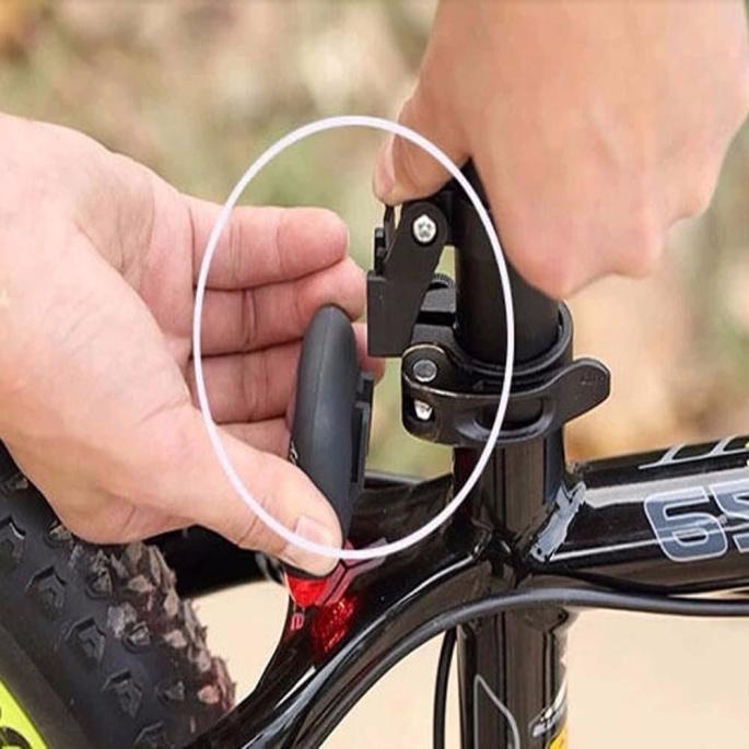 solar powered bike light