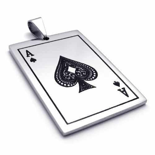 ace of spades necklace