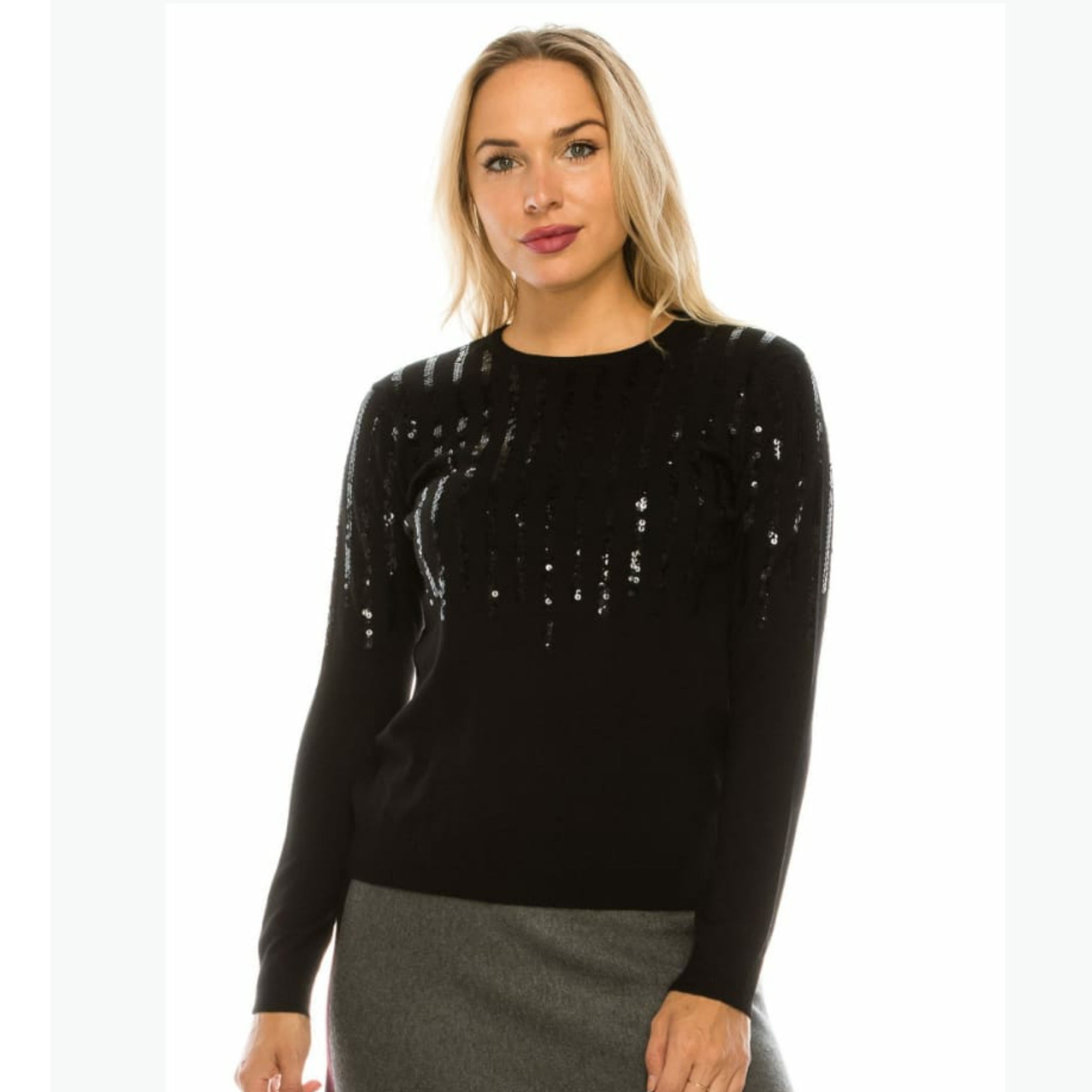 sequin sweater