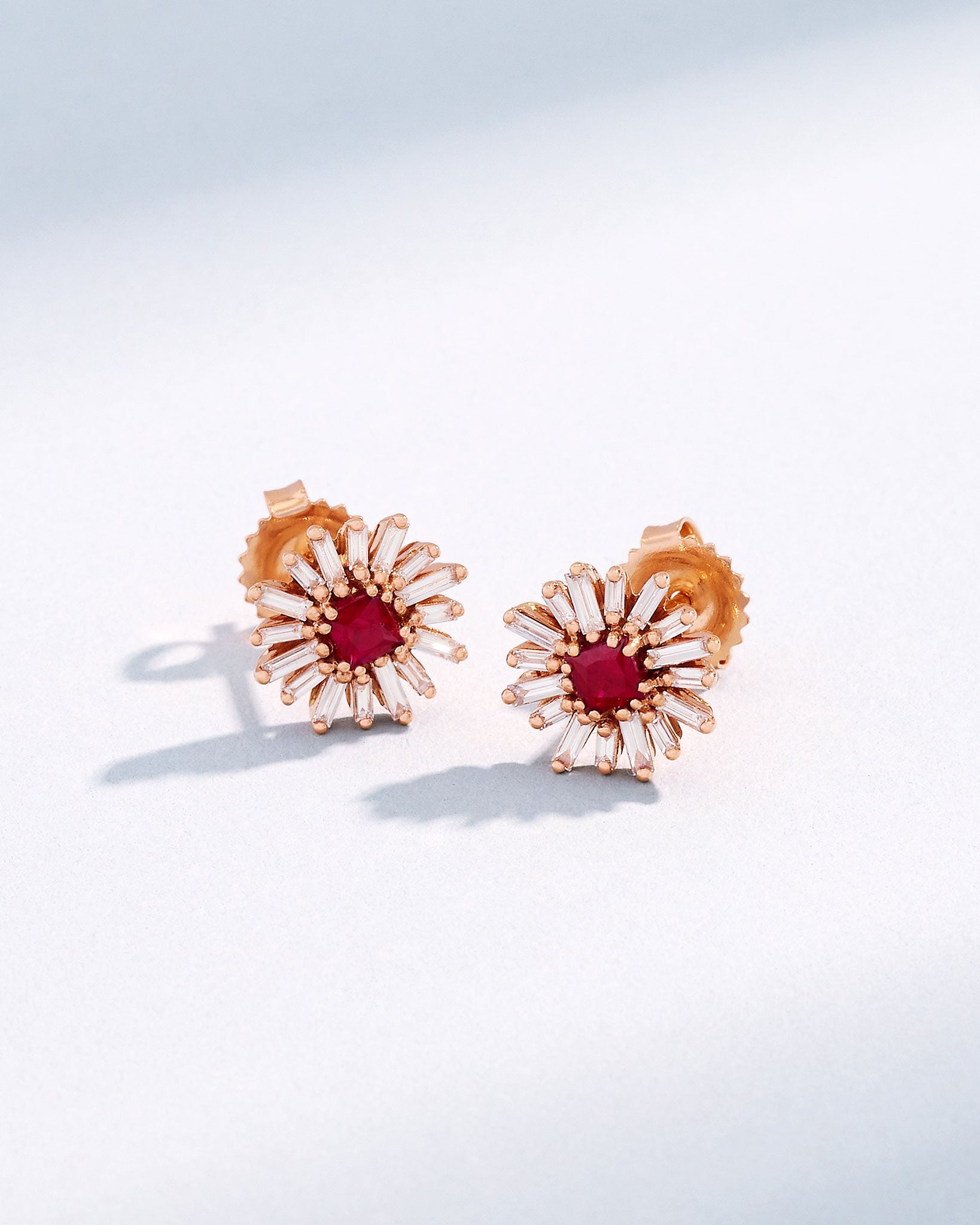 Princess Mini Ruby Spark Studs