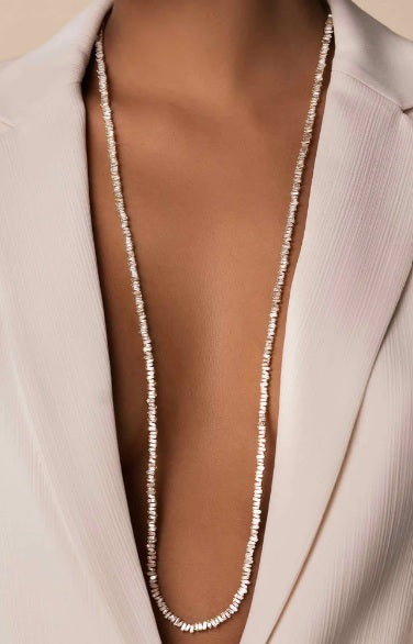 Baguette Diamond Necklace