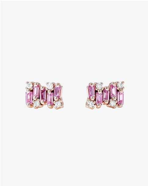 18K gold earrings