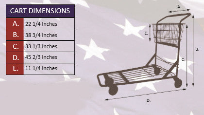 FTC092 Cart Dimensions