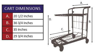 919 Nesting Cart Specifications
