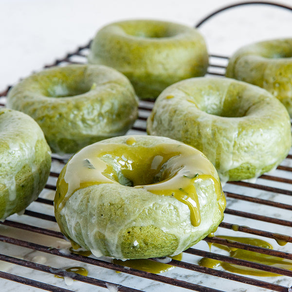 matcha donut vegan