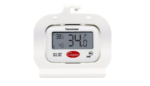 Cooper-Atkins 2560, Digital Refrigerator, Freezer Thermometer