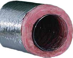 Flex Duct - R-6.0 - Silver Foil Jacket - 6 Inch x25 Ft F216