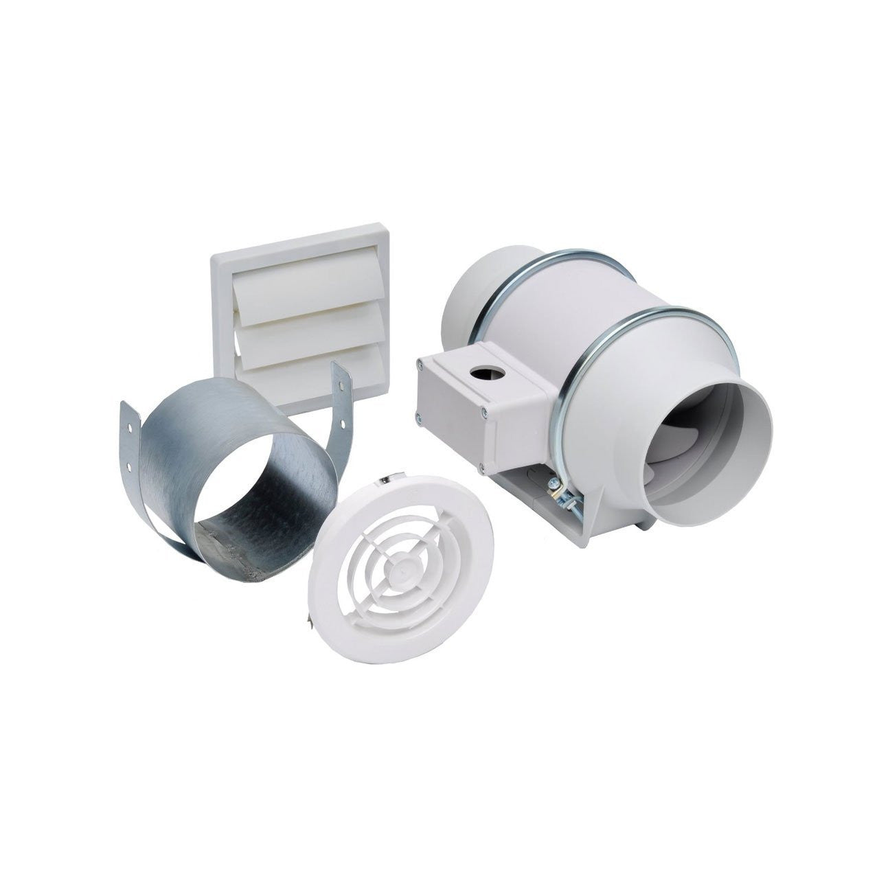 Soler & Palau KIT-TD150 In-line Exhaust Fan Kit