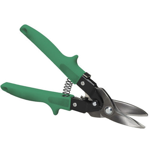 Malco M2002 Aviation Snips With Green Grip
