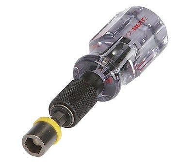 Malco HHD2T Hex Driver Mag Stubby Yellow- 5/16 in.