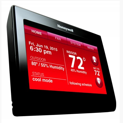 Honeywell TH9320WFV6007 Voice Control WiFi 9000 Color Touchscreen Thermostat
