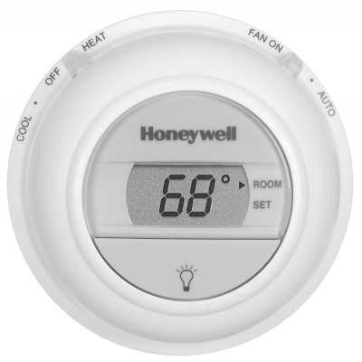 Honeywell T8775C1005 Thermostat, Digital Round