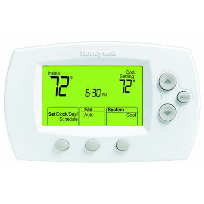 Honeywell TH6220D1028 FocusPro Programmable, 2H/2C, Large Display Thermostat