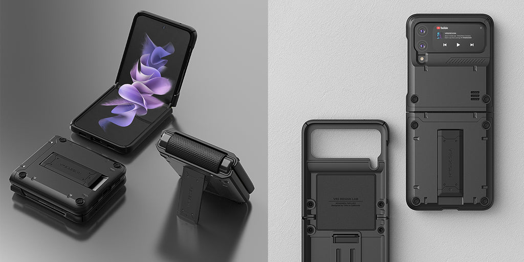 Samsung Galaxy Z Flip 3 rugged mobile case and accessories by VRS Design