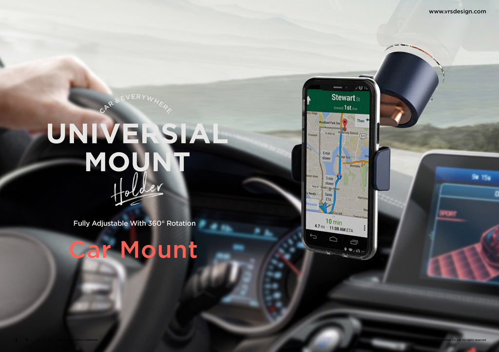 Safe Driving Universal car mount by VRS Design