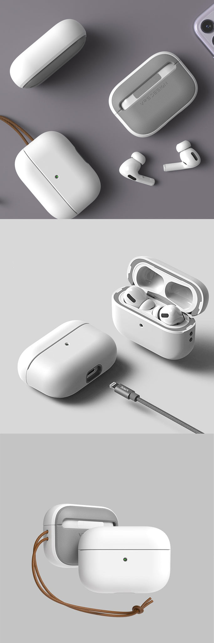 Best Minimalist Apple AirPods Pro Wireless earbuds Accessories and protective case by VRS Design