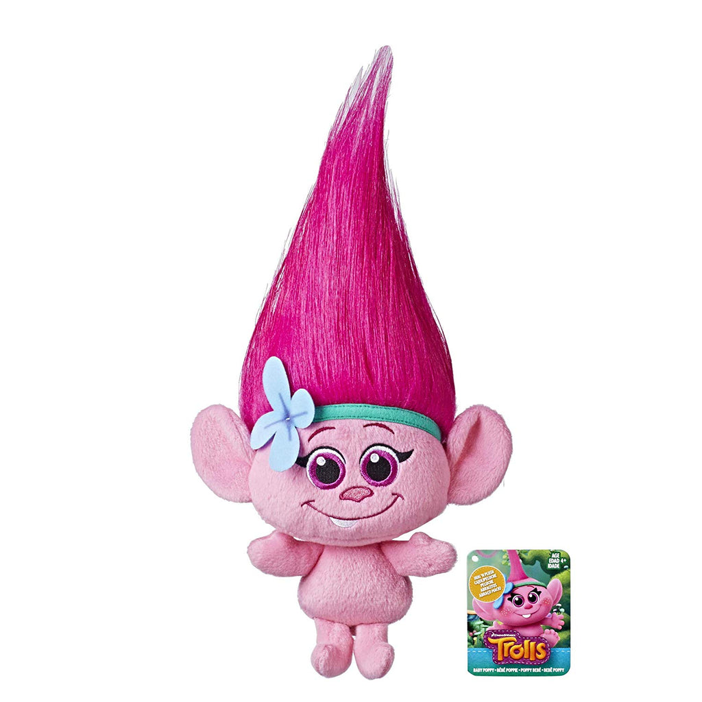 trolls colorful hair