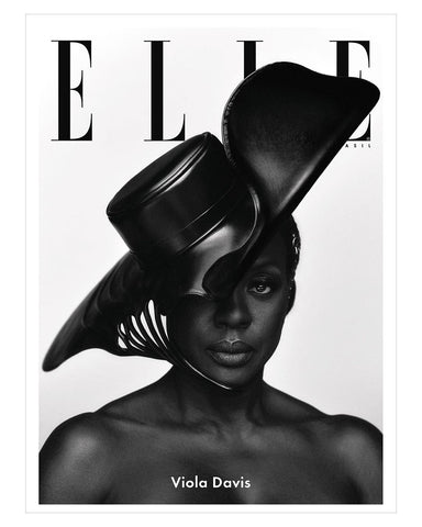 Viola Davis Graces Cover of ELLE Brasil's September Issue
