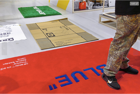 Ikea Ikea Virgil Abloh Wet Grass Rug