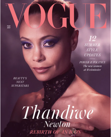 Thandiwe (formerly Thandie) Newton is the latest cover star for British Vogue, gracing its May issue 
