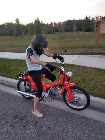 DF125RTX moped scooter Cub 125cc