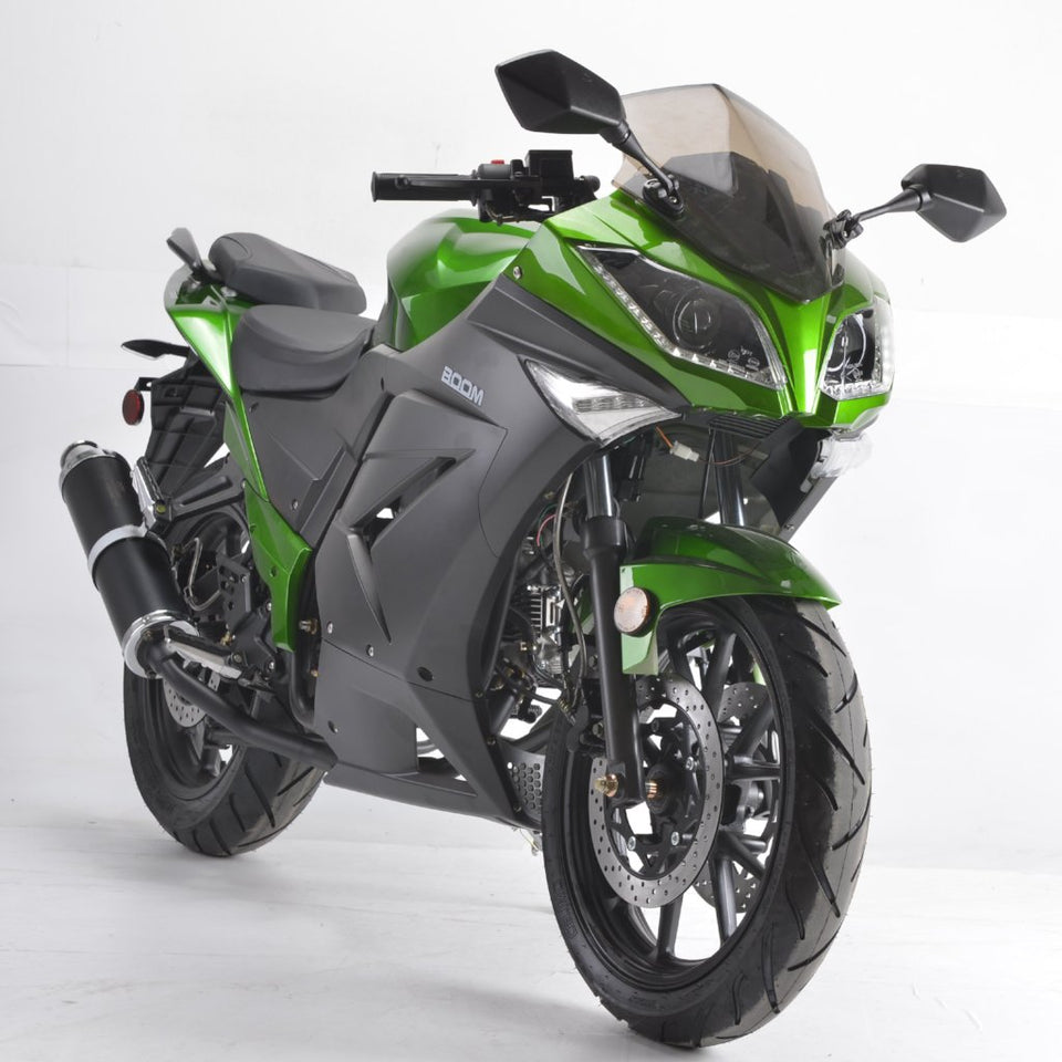 BD125-11GT | Boom Ninja GT | 125cc Full Size Motorcycle Kawasaki Ninja clone – Belmonte Bikes