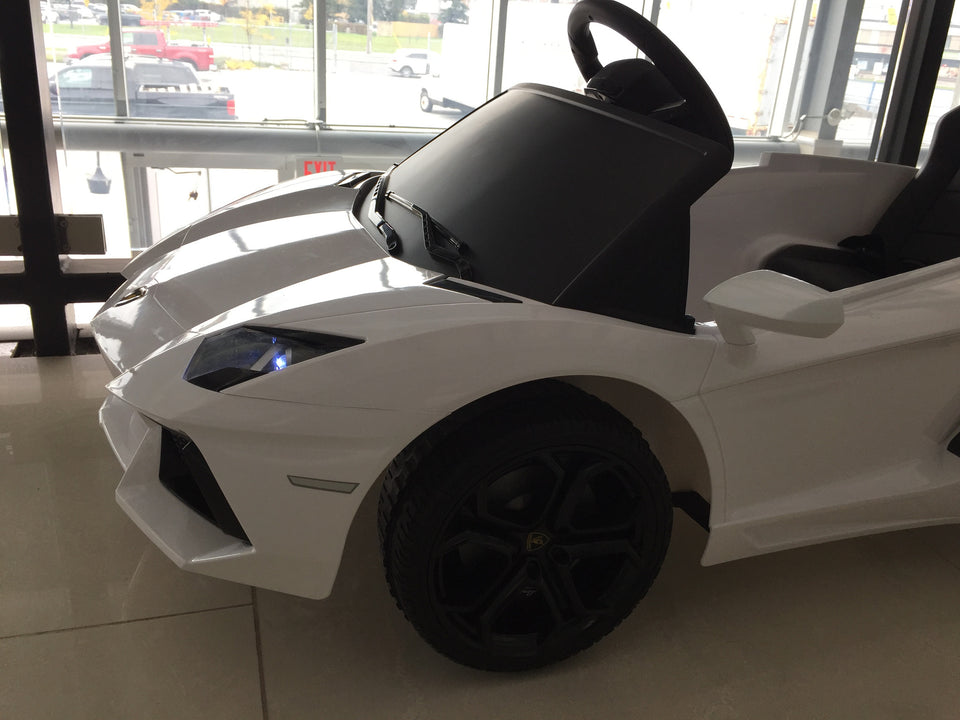 lamborghini aventador electric toy car