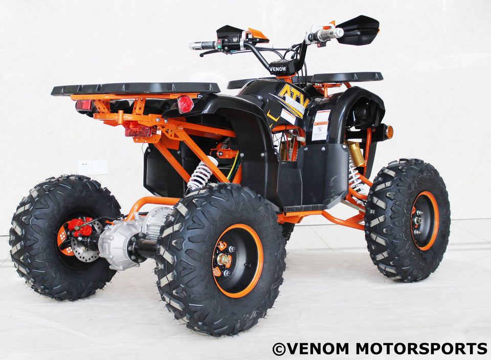 Adult Electric ATV Utility 1500w Fully Electric Quad FourWheeler 48V