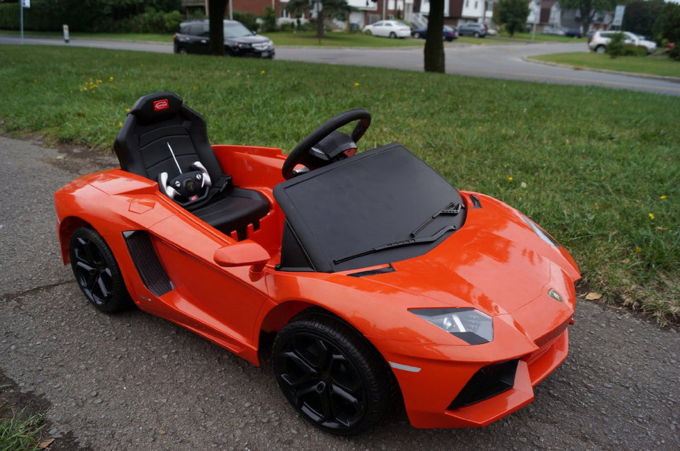 lamborghini aventador electric toy car