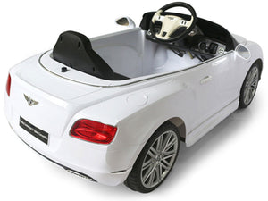 white bentley power wheel