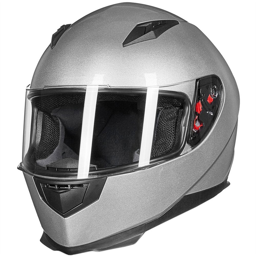 Full Face Lightweight Street Bike Motorcycle Helmet for ...